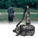 Outdoor Fishing Tackle Bags Fishing Reel Lure Single Shoulder Crossbody Bag