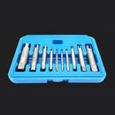 10pcs Broken Head Taps Extractor Stripped Screw Bolt Nut Remover Set Hand Tools