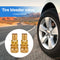4pcs Car Tire Deflators Accessories Tyre Bleeder Set Pull Pressure Relief Valve