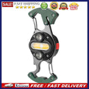 Portable COB Work Light Mini Keychain Flashlight Rechargeable Camping Lights