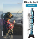 8 Segment 13cm 30g Sea Fishing Lures Sinking Artificial Hard Bait (D8K-01)