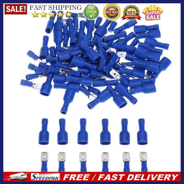FDFD2-250 16-14AWG Male/Female Kit Insulated Spade Wire Connector Terminal