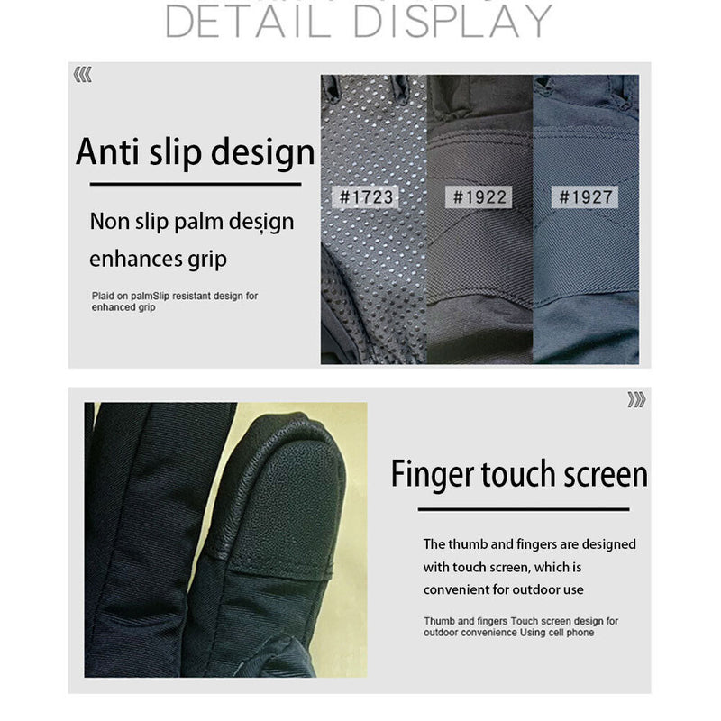 2pcs Winter Motorcycle Electric Heated Gloves Anti-Cold Cycling Sports Gloves