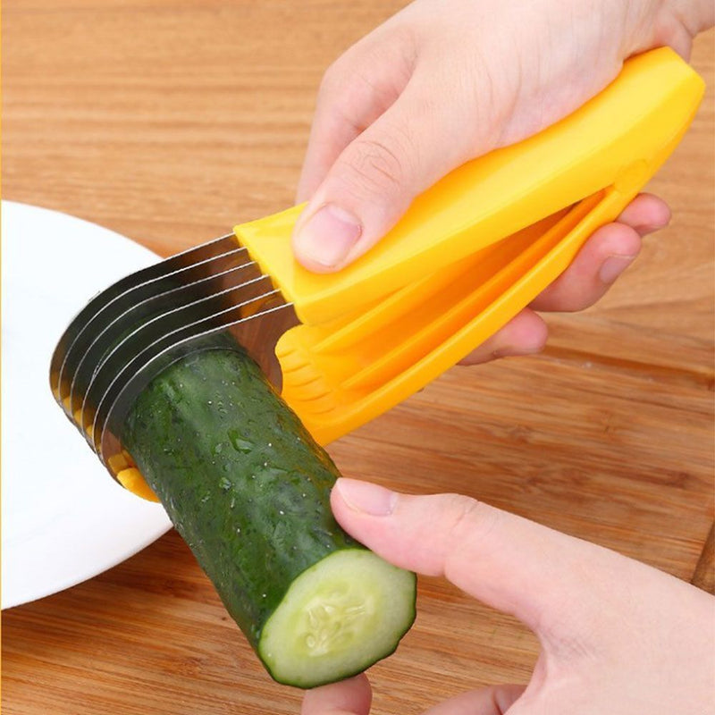 Dumplings DIY Fruit Tools Ham Sausage Chunking Creative Gadgets Banana Slicer