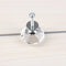 Drawer Diamond Shape Pull Handle Door Knobs Crystal Glass Knobs Cupboard Pulls