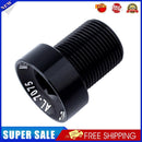 M15 MTB Bike Cranks Screw Aluminum Crankset Cover Crank Bolt Caps (Black L)