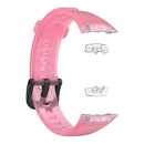 Watch Strap for HUAWEI HONOR Band 6 TPU Wristband Replacement Belt (Pink)