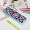 DIY Mandala Special Shaped Diamond Painting Students Pencil Storage Box Newly