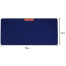 Office Computer Desk Mat Modern Table Wool Felt Laptop Desk Mat(Navy Blue) Newly