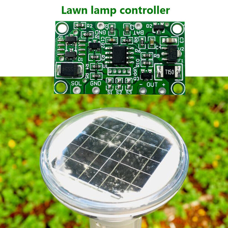 Solar Lamp Circuit Board Controller Panel Lawn Light Pole Lantern Controller