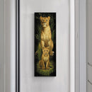 Big Lion Little Lion 5D DIY Diamond Painting Kits Full Square Drill Wall Decor