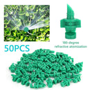 150pcs Nozzle Set Garden Watering Refraction Atomization Nozzles (Mixed)