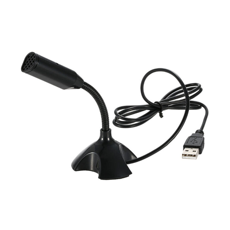 USB Microphone for Laptop Computer Singing Gaming Streaming Stand Mic