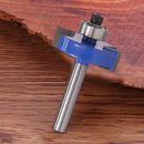 Type Slotted Machine 1/4 Shank Cutter Wood Carving T-Slot Cutter