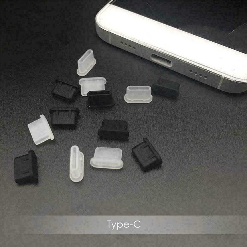 10* Silicone Plug Type-C USB Earphone Dust Supplies C8 hot.