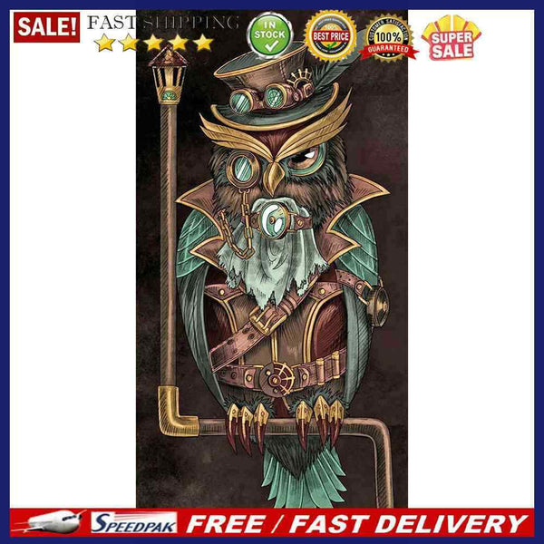 Owl Count Oil Paint By Numbers Kits Coloring Drawing for Adults Children Home