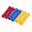 100pcs Straight Insulated Wire Rear Connector Electric Crimp Terminals E