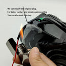 Mid Drive Lamp Group Adapter Cable Bafang Front And Rear Lights Retrofit bs.