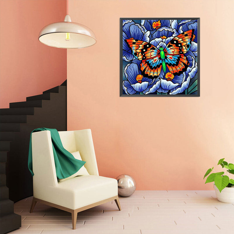 5D Diamond Painting Kits Butterfly Full Round Drill Rhinestone DIY Wall Crafts