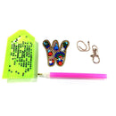 DIY Key Chain Diamond Painting Letters Women Bag Keyring Pendant Gift (W) Newly