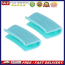 Silicone Heat Insulation Mitt Glove Casserole Ear Pan Pot Oven Grip/Cyan
