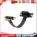Ribbon Extension Cable Male-to-Female PCI-E3.0 1X Adapter Cable (90-Degree)