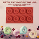 DIY Silicone Donut Mold Kitchen Baking Pan Dessert Bagels Muffins Mould Newly