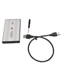 Externe USB 2.0 Festplatte SATA 2.5" Zoll HDD Adapter CASE Gehäuse Box für