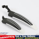 Bike Fender Set Universal Bike Mud Guard Against Splashing Water (White) Newly