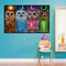5D Diamond Painting Full Square Drill Color owl Picture of Rhinestone