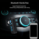 Mini 3.5MM Jack AUX Audio MP3 Music Bluetooth Receiver Wireless Car Kit V7C9