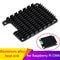 Aluminum Heatsink Notched for Antenna Heat Dissipation for Raspberry Pi Newly