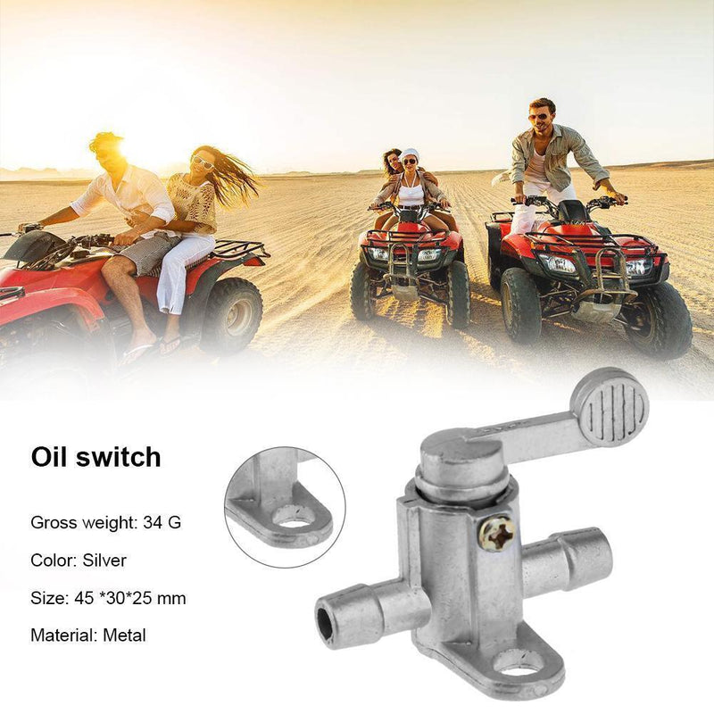 Motorcycle Inline Fuel Tank Tap On/Off Petcock Switch for ATV Dirt Bike Newly