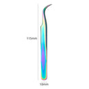 Accurate Eyebrow Makeup Tools Professional Eyelash Extensions Flat Tip Tweeze