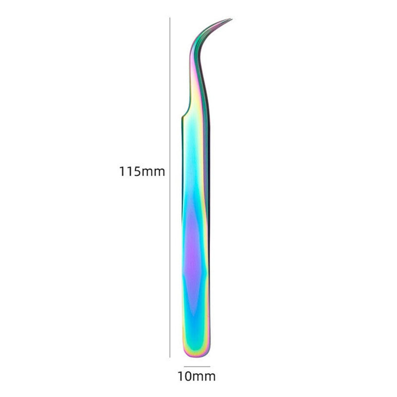 Accurate Eyebrow Makeup Tools Professional Eyelash Extensions Flat Tip Tweeze