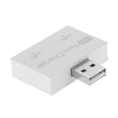 USB 2.0 Male/Dual Charger Dual 2 Port USB Splitter Hub Adapter Converter -