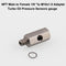 1/8in BSPT Oil Pressure Sensor Tee to NPT Adapter Turbo Feed Line Gauge T