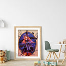 Art Rhinestone Painting Pumpkin Witch Mosaic Full Round Drill Diamond Picture