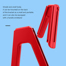 V Shape Grip Holder for NS/NS OLED Game Controller Handgrip Bracket (Red) Newly