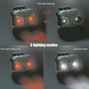 720P MTB Bike Video Camera Camcorder with LED Lights 2 in 1 for Mountain Bike