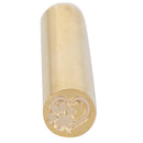 Cylindrical Brass Envelope Sealing Stamp for Document Customs Wedding Invitation