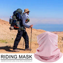 Cycling Sunscreen Scarf Outdoor Bandana Sports Solid Color Face Tube Neck Cov
