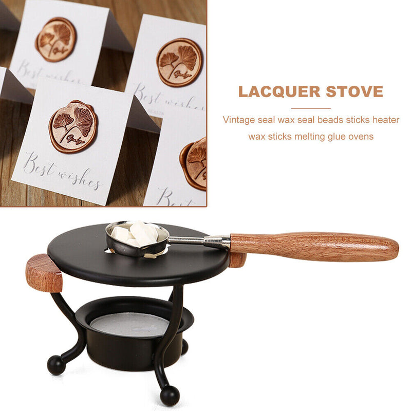 Wax Seal Candle Sticks Heater Oven Cooker Fusion Glue Pot Melting Furnace S