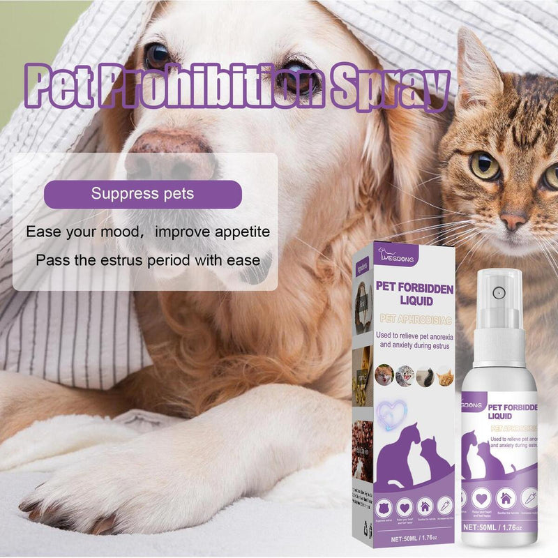 Calming Spray For Cats Reduce Your Pets Anxiety Aggression Pheromone F6E0