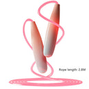 Children Skipping Ropes Exercise Fitness Sports Luminous Jump Rope (Pink) Newly