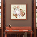 DIY Diamond Painting Kits Full Round Drill Christmas Coffee Home Decoration Gift