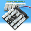 ATX Power Breakout Board for Miner Graphics Card 17-Port 50(2x25)Pin PCIE Module