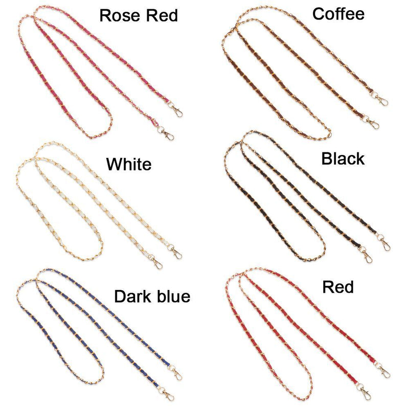 Decorative Chain Backpack strap Shoulder Bag aiguillette Handbag Chain