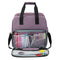 Mini Sewing Machine Handbags Crochet Woolen Yarn Storage Bags (Purple) Newly