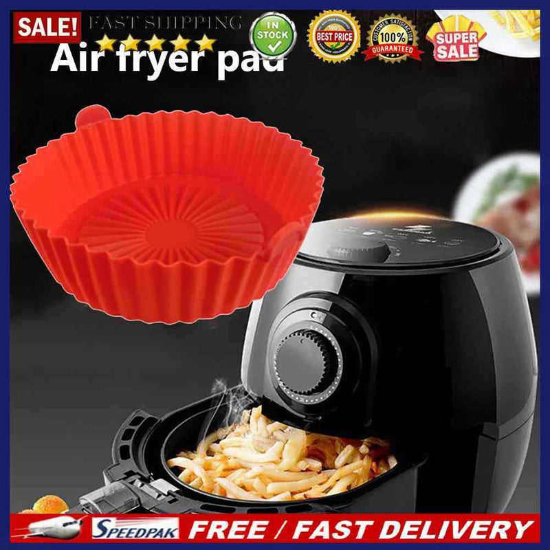 Round Air Fryer Silicone Pot Replacement Silicone Food Safe Washable Accessor